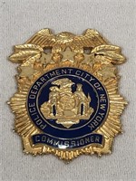 Commissioner New York Police Department