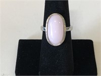 Pale Pink Stone Ring