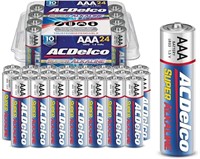 ACDelco 24-Count AAA Batteries, Maximum Power Supe