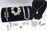 Vintage Costume Jewelry -Necklaces, Pin, Earrings+