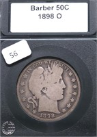 1898 O BARBER HALF DOLLAR G