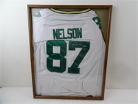 Signed Green Bay Packers Jordy Nelson White
