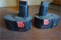 Black and Decker Batteries(2)