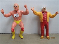 2 1985 Wrestling Figures . View Pic for condition