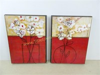 Two Decorative Pictures - 12x16 each