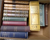 LEATHER BOUND BOOKS, NURSING BOOKS