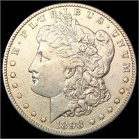 1898-S Morgan Silver Dollar CHOICE AU