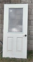 * 36" Fiberglass Exterior Door w/Window