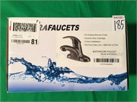 ULTRAFAUCETS BATHROOM FAUCET RUBBED BRONZE FINISH