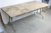 6' X 3' Folding Shop Table