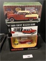 Die Cast Model Cars, Model Chevy Blazer Bank.