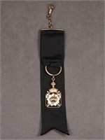 10K Gold Knights of Columbus Watch Fob