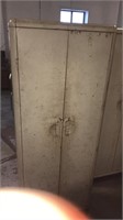 2 door metal cabinet