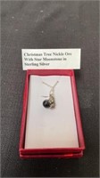 Christmas tree nickel ore with Star moonstone in