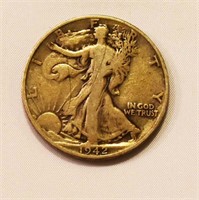 1942 WALKING LIBERTY HALVE