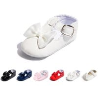 P3695  Meckior Baby Bowknot Mary Jane 3-18M