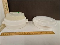 Plastic Storage Bowls W/ Lids