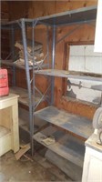 (2) Metal Shop Shelves