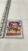 Patrick Mahomes II football card