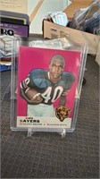 1969 Topps Gale Sayers Chicago Bears nice shape!!!