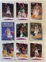 MAVS LOT OF 9 VINTAGE BASKETBALL CARDS