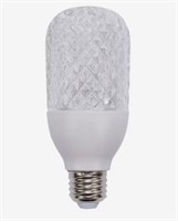 Diamond Sparkle Edison-Style Light Bulb, White