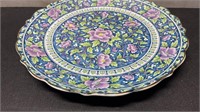 Vintage Large Japanese Imari Porcelain Charger Pla