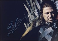 Game of Thrones Photo Sean Bean Autograph