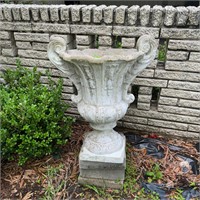 24” Concrete Planter / Urn in Front/Porch