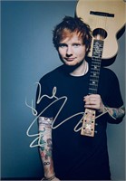 Autograph COA Ed Sheeran Photo
