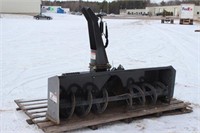 BOBCAT SKID STEER 78" SNOWBLOWER, 2-STAGE WITH