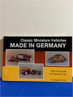 classic miniature vehicles made in Germany book