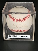 Autographed Bubba Crosby Baseball