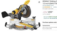 Police Auction: Dewalt Compound Mitre Saw