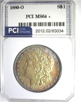 1880-O Morgan MS64+ LISTS $4000