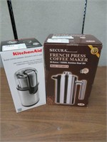 KITCHENAID COFFEE GRINDER - FRENCH PRESS