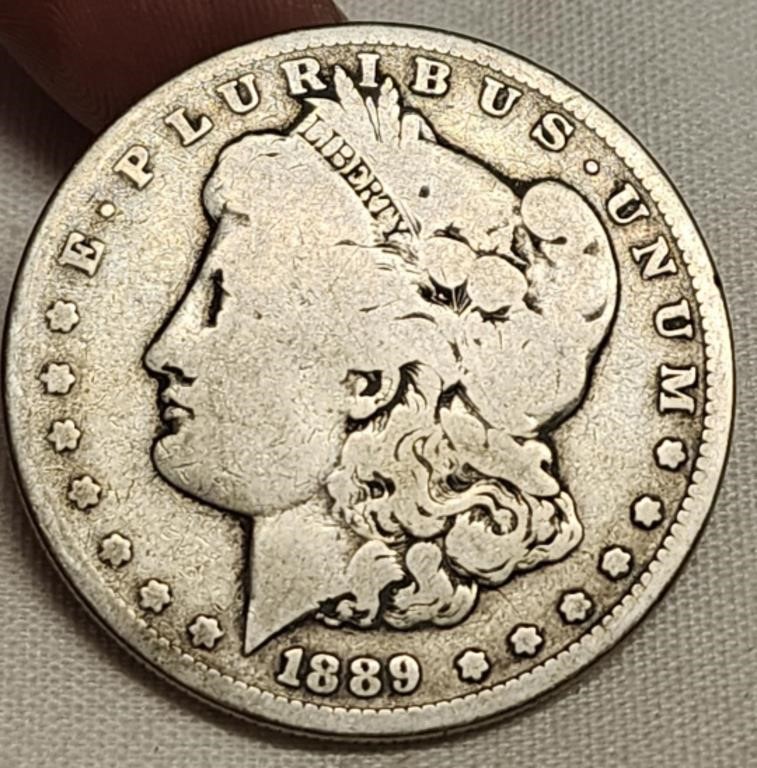 1889"S" Morgan Dollar