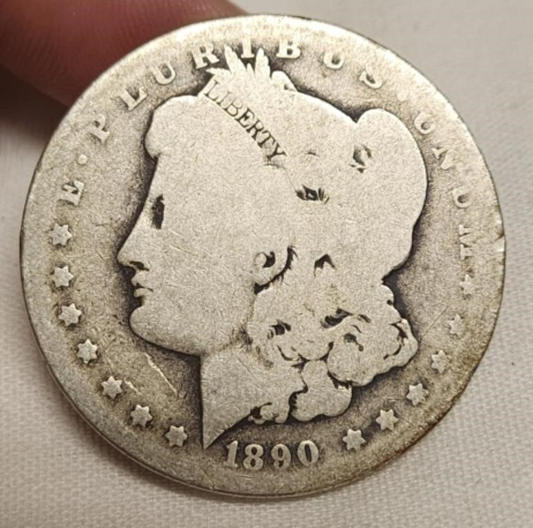 1890 "O" Morgan Dollar