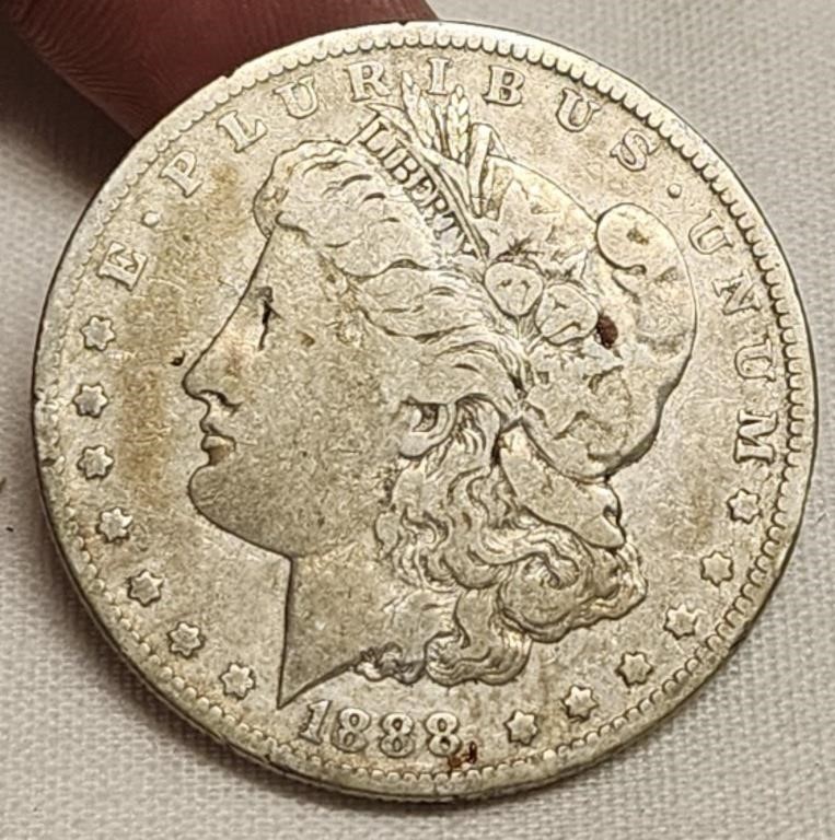 1888 "O" Morgan Dollar