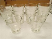 14- C.Royal Liquor Glasses & Glass Cocktail Shaker