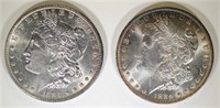 1884 & 1884-O CHOICE BU MORGAN DOLLARS