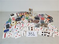 Vintage & Modern Buttons, Thread and Other