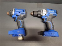 Kobalt 24V Max Brushless Impact and Drill No