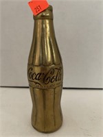 Brass Coca-Cola bottlen7in high