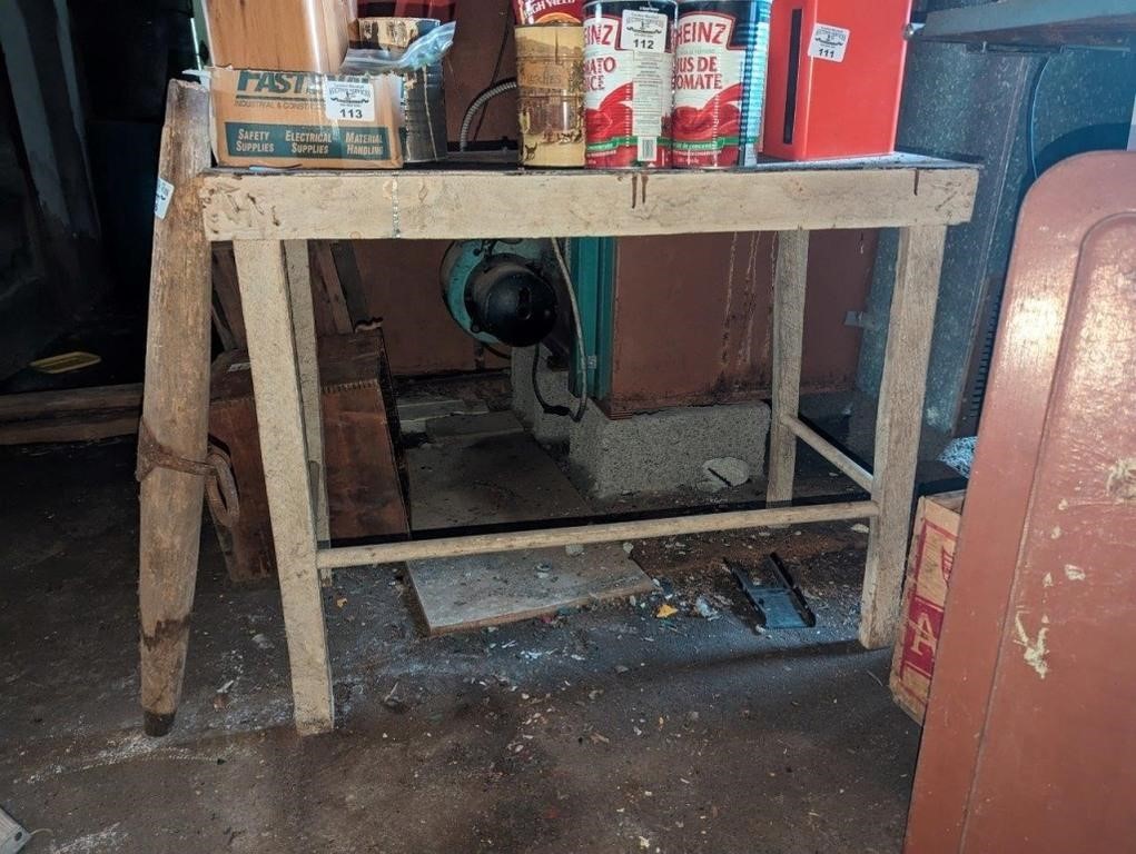 Shop work table