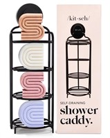 Kitsch Stainless Steel Shower Caddy with...