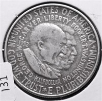 1952 WASHINGTON /CARVER HALF DOLLAR VF