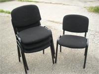 (4) Stacking Chairs
