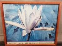 1988 Boise Art Museum Reopening Poster Featuring