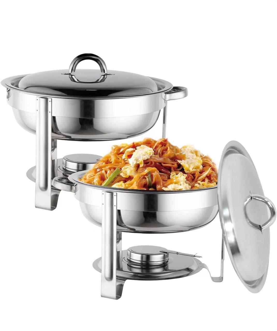 NEW $80 (3.5QT) 1-Pack Round Chafing Dish